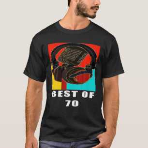  beste microfoon 1970 50e verjaardag t-shirt