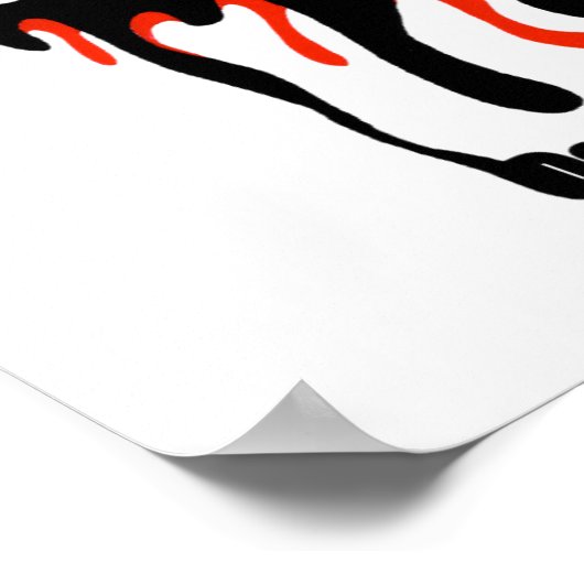 Beste Midden Vinger Poster (Hoek)