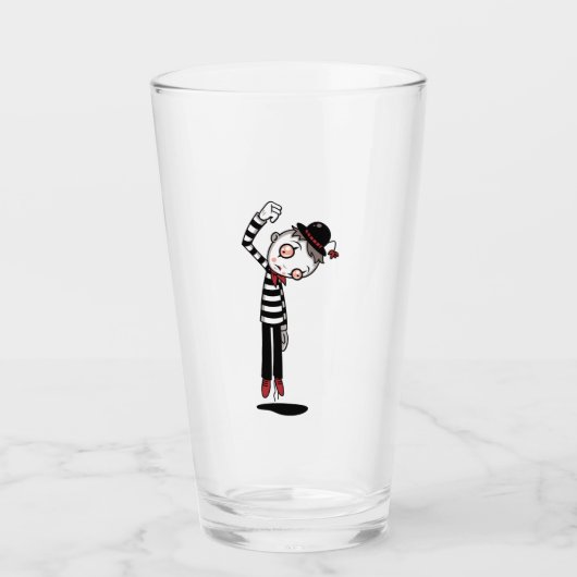 Beste Mime ooit Glas (Voorkant)