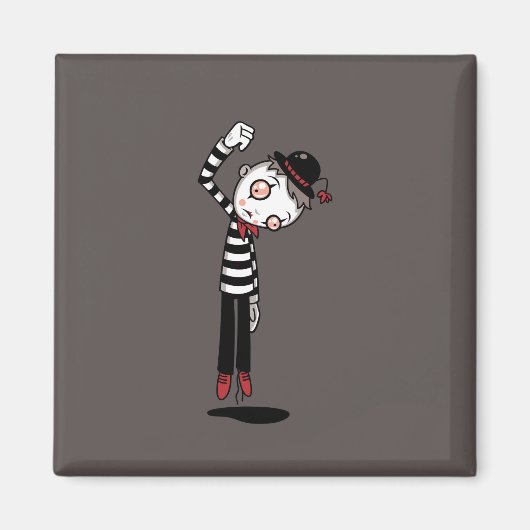 Beste Mime ooit Magneet (Voorkant)