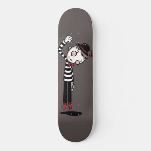 Beste Mime ooit Persoonlijk Skateboard (Voorkant)