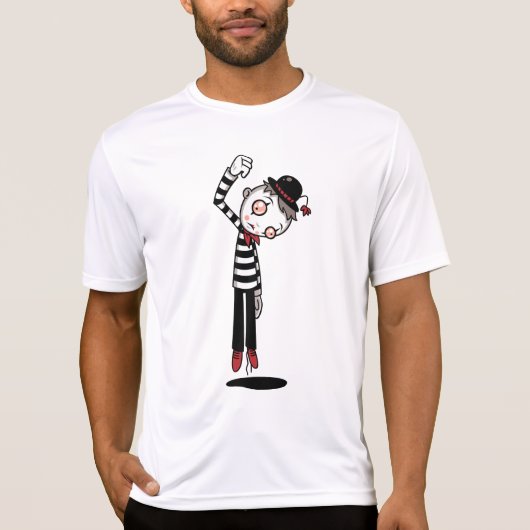 Beste Mime ooit T-shirt (Voorkant)