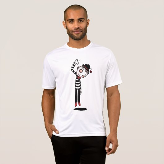 Beste Mime ooit T-shirt (Voorkant volledig)