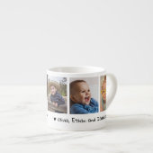Beste Mimi Ooit Kleinkinderen 5 Fotocollage Espresso Kop (Voorkant rechts)