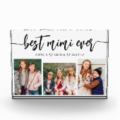 Beste MiMi ooit - Kleinkinderen Fotocollage Fotoblokken (Voorkant)