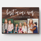 Beste Mimi ooit - Kleinkinderen Hout Fotocollage Fotoplaat (voorkant)