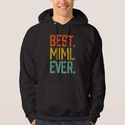 Beste Mimi ooit  moederdag Hoodie (Voorkant)