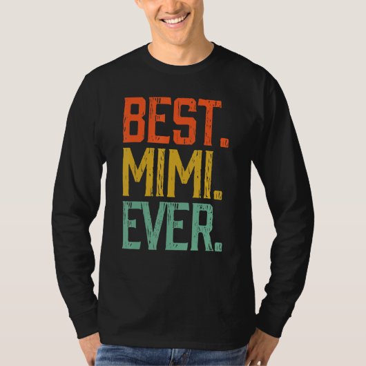 Beste Mimi ooit moederdag T-shirt (Voorkant)