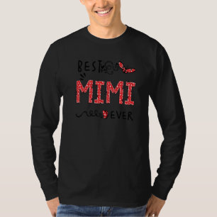 Beste Mimi ooit Vlinder Beste oma ooit Kerstmis T-shirt