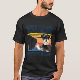 Beste Miniatuur Schnauzer Moeder Moeder Hond Ooit  T-shirt