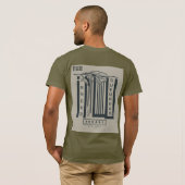 Beste minimalistische grafische T - shirts voor mo (Achterkant volledig)