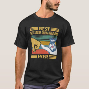 Beste minister Schnauzer Pap Oog Dag van de Dog T-shirt