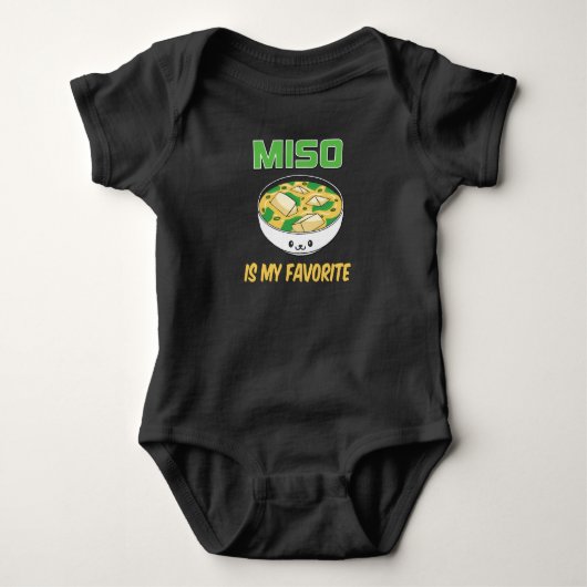 Beste Miso Soep Liefhebber Cadeau | Miso is Mijn F Romper (Voorkant)