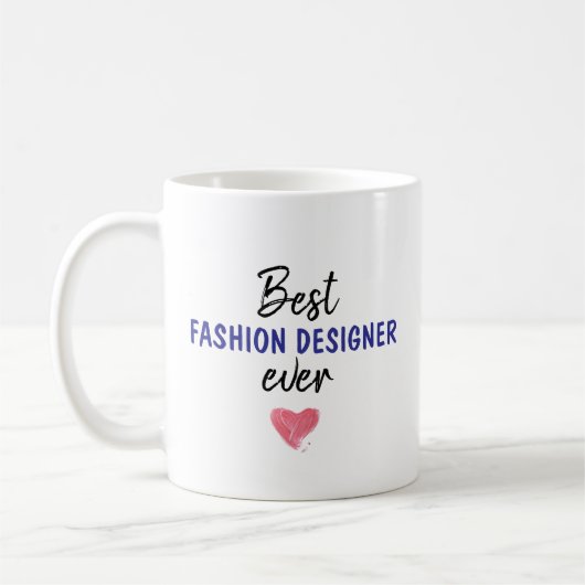 Beste Mode Ontwerper ooit Koffiemok (Links)