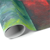 Beste moderne elegante kleurrijke Abstracte Sjablo Cadeaupapier (Rol Hoek)