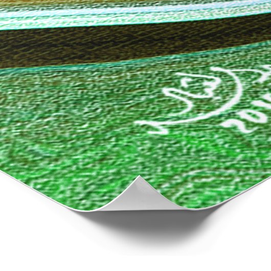 Beste moderne islamitische kunst poster (Hoek)