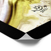 Beste moderne islamitische kunst poster (Hoek)