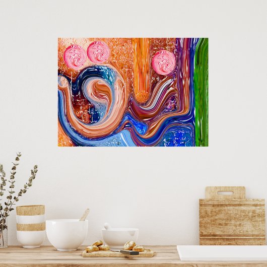 Beste moderne islamitische kunst poster (Keuken)