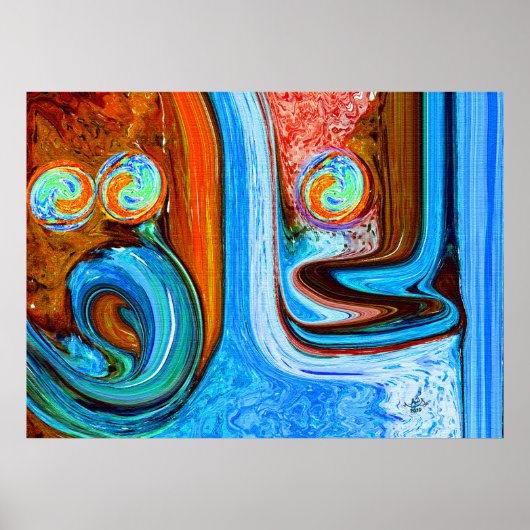 Beste moderne islamitische kunst poster (Voorkant)