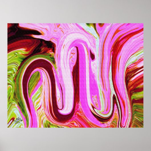 Beste moderne islamitische kunst poster (Voorkant)