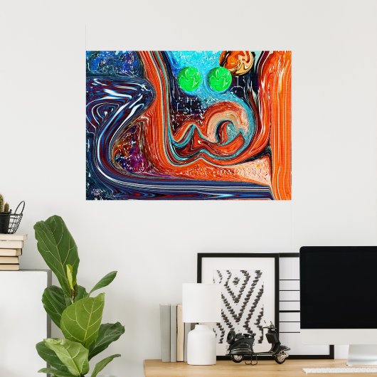 Beste moderne islamitische kunst poster (Thuiskantoor)