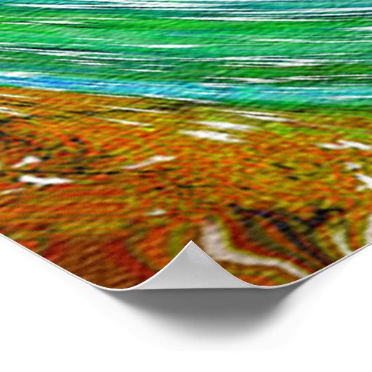 Beste moderne islamitische kunst poster (Hoek)