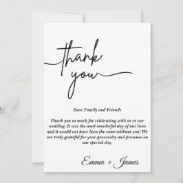 Beste moderne trouwkaart kaart