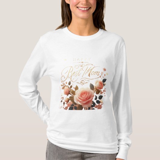 Beste moeder 2025 t-shirt (Voorkant)
