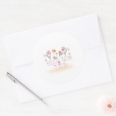 beste moeder 4 ooit ronde sticker (Envelop)