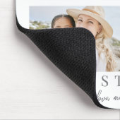 Beste moeder aangepaste foto familie collage muismat (Hoek)