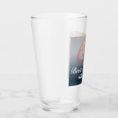 Beste moeder aller tijden met grote roze roos glas (Rechts)