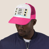 Beste Moeder Award 20xx Cool Girly Pink Trucker Pet (In situ)