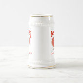 Beste Moeder Award Giraffe Stein met harten Bierpul (Center)