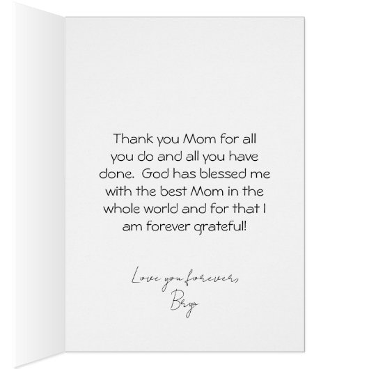 Beste Moeder Award Moederdag Kaart