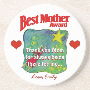 Beste Moeder Award Onderzetters