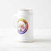 Beste Moeder Award Regenboog Familie Bierpul (Voorkant links)