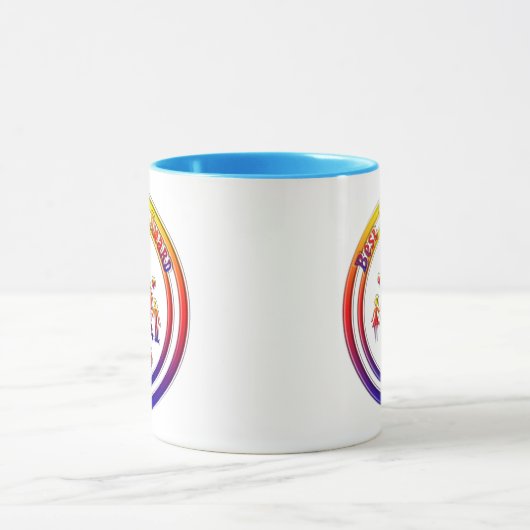 Beste Moeder Award Regenboog Familie Mok (Midden)