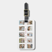 Beste Moeder Bagage Label | Gepersonaliseerde Foto (Voorkant verticaal)