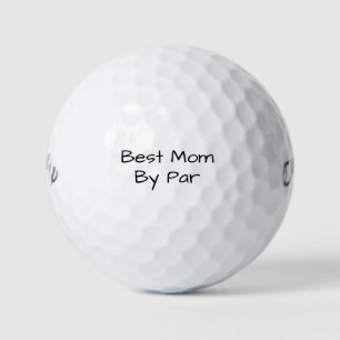 Beste Moeder Bij Par Golf Liefhebbende Moeder Ve Golfballen