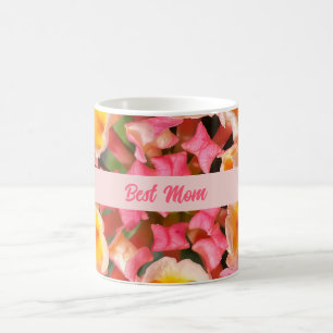 Beste Moeder Bloeiende Lantana Bloem Aangepaste Te Koffiemok