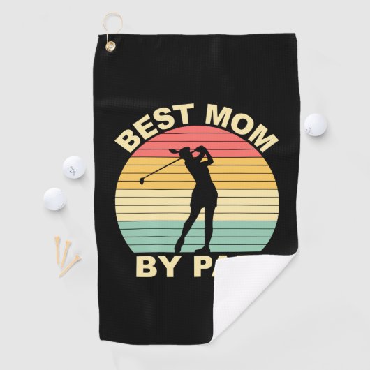Beste Moeder By Par - Golfen Golfhanddoek (Insitu)