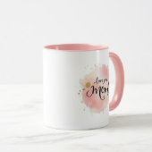 Beste moeder cadeau "Ik hou van je, mama" – Waterv Mok (Voorkant rechts)