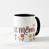 Beste moeder cadeau Mok voor moederdag vieren (Voorkant rechts)