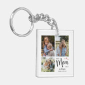 Beste moeder Creëer uw eigen foto Sleutelhanger (Voorkant Links)