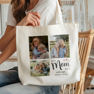 Beste moeder Creëer uw eigen foto Tote Bag