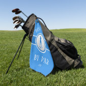 Beste Moeder Door Par Golf Citaat Monogram Modieus Golfhanddoek (Groen)