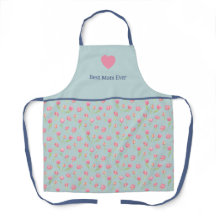 Beste moeder en bloemenprint. All-Over Print Schor
