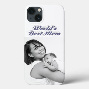 Beste Moeder foto grijze tekst Case-Mate iPhone Case