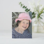 Beste Moeder Fotokaart met gedicht op de achterkan Briefkaart (Staand voorkant)