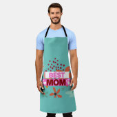 Beste moeder, gelukkige Moederdag Schort (Gedragen)